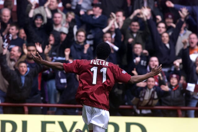 The Jamaican was a huge hit during the 2001/02 season, lighting up Tynecastle with his pace, dribbling and goal threat. Perhaps his standout moment was the solo strike in a 3-1 win over Motherwell, bursting through the defence and rounding the goalkeeper. There was huge disappointment when a permanent deal wasn’t done.