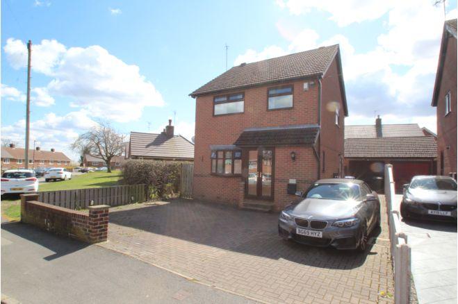 This three bedroom detached house in Kew Crescent, Charnock, is on the market for £240,000. It is described as an ideal location for families, close to good transport links including Supertram and local amenities.