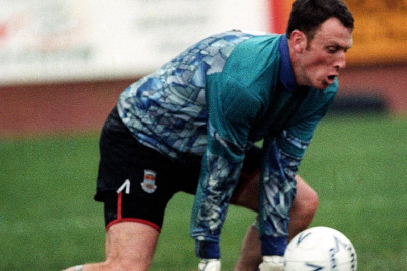 St Mirren's all-time top scoring goalkeeper with two goals to hisn name, both penalties in December 1992 against Cowdenbeath and Clydebank.