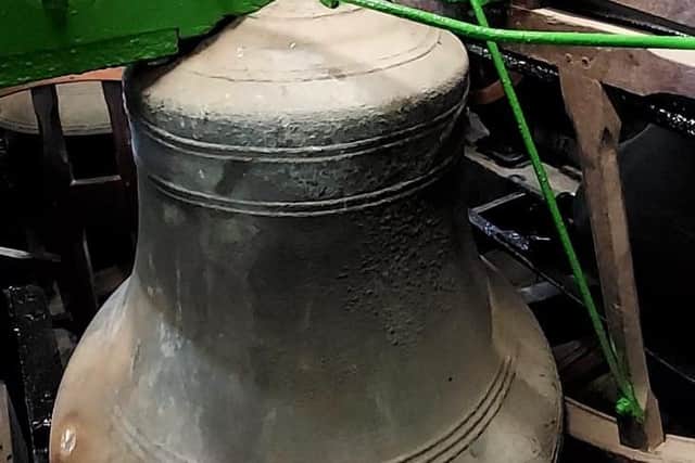 Restored bells at St Giles