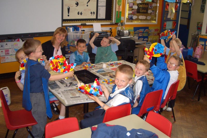 Look at these classroom creations from these artistic pupils. Does this bring back happy memories?