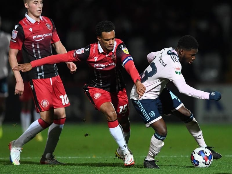 Wasn't in the match-day squad against Cambridge United. Not injured, but not part of the match-day squad either.