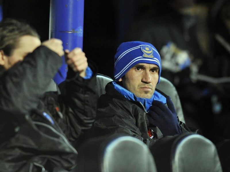 The Greek striker joined Pompey on loan at the same time as Angelos Basinas in 2009, with an impressive reputation in both Germany and Greece. And like Basinas, his Fratton career went down hill as soon as Tony Adams was fired and Paul Hart was appointed manager. Gekas left Pompey in the summer of 2009 with just one appearance to his name - a one-minute substitute appearance against West Brom on April 11, 2009.