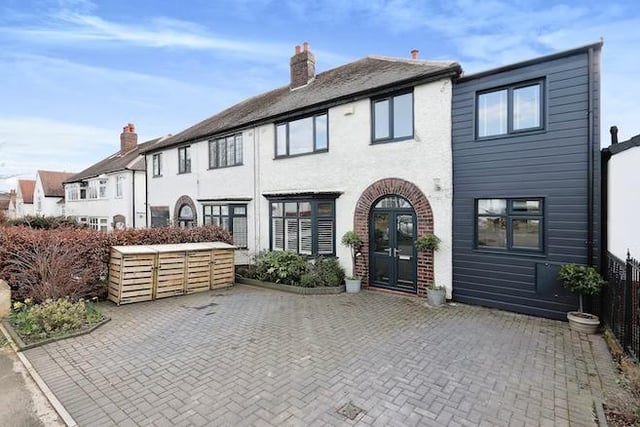 This modern home has hit the market for £675,000.