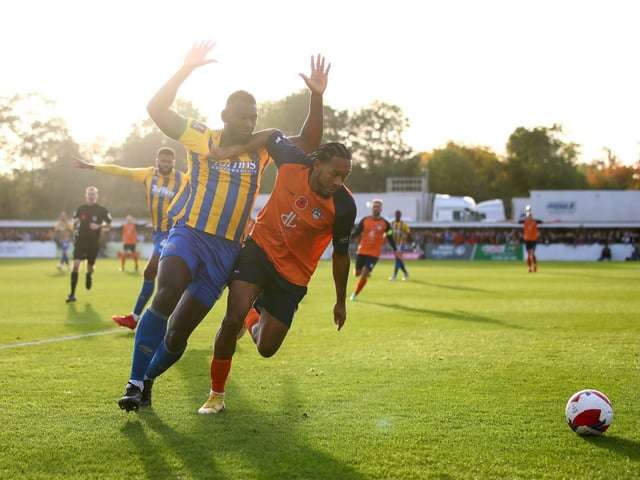 Record during the last six games played in League One... won: two drawn: two, lost two.