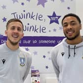 Sheffield Wednesday's Will Vaulks and Akin Famewo were out at Meadowhall supporting Bluebell Wood Children's Hospice.