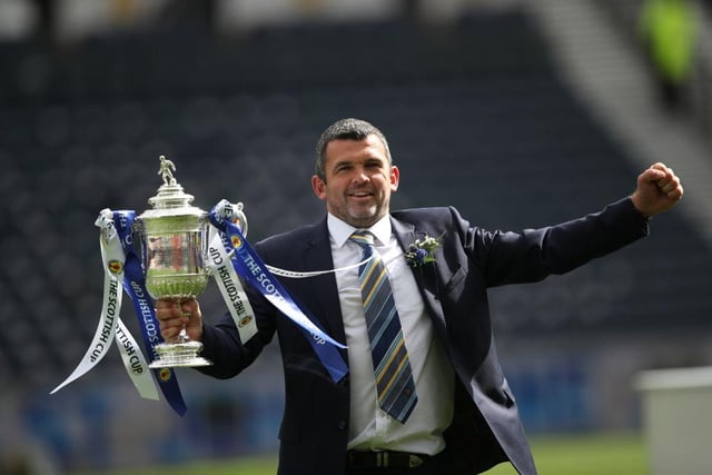 A double winner with St Johnstone last season in his first managerial job. Extensive experience of Scottish football.