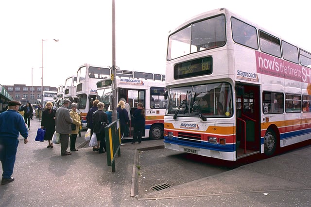 The bus station was well-used until its closure
