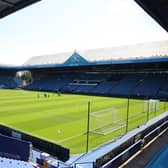 SHEFFIELD, ENGLAND - JULY 29: A general view from inside the stadium a few hours before kick-off during the pre-season friendly match between Sheffield Wednesday and Luton Town at Hillsborough on July 29, 2023 in Sheffield, England. (Photo by Ashley Allen/Getty Images)