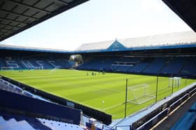 SHEFFIELD, ENGLAND - JULY 29: A general view from inside the stadium a few hours before kick-off during the pre-season friendly match between Sheffield Wednesday and Luton Town at Hillsborough on July 29, 2023 in Sheffield, England. (Photo by Ashley Allen/Getty Images)