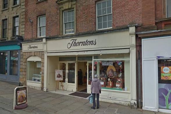 Chocolatier Thorntons closed its shop on Lower Pavement last summer, but the firm announced this month it was closing all its shops, putting 600 jobs at risk.
Bosses also say they will ‘review approximately 10 managerial and administrative roles’ at the Somercotes factory, which employs hundreds of people.