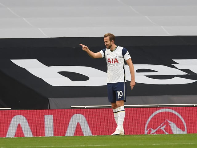 Mr Dependable... Harry Kane has been in fine form for Tottenham so far this season and has netted five top-flight goals, adding a further seven assists. Talk has even turned towards England's captain beating Alan Shearer's record of 260 Premier League goals scored.
