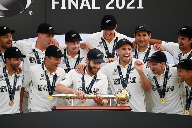 New Zealand defeated India in the final of the ICC World Test Championship in Southampton. Whose 52 not out saw the Kiwi's cruise to a win by eight wickets?

a) Tom Latham. b) Kane Williamson. c) Devon Conway.