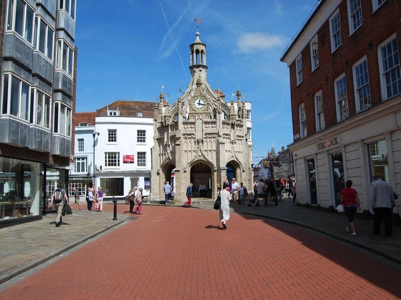 The seventh most common place people left the area for was Chichester, with 298 departures in the year to June 2019.