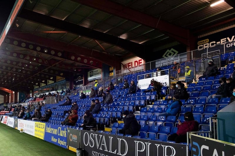 Overall rank: 5. Capacity: 6.541. In fifth spot is the home ground of Ross County. The Global Energy Stadium scores 4.3 out of 5, helped by a 4.5 out of 5 TripAdvisor score.