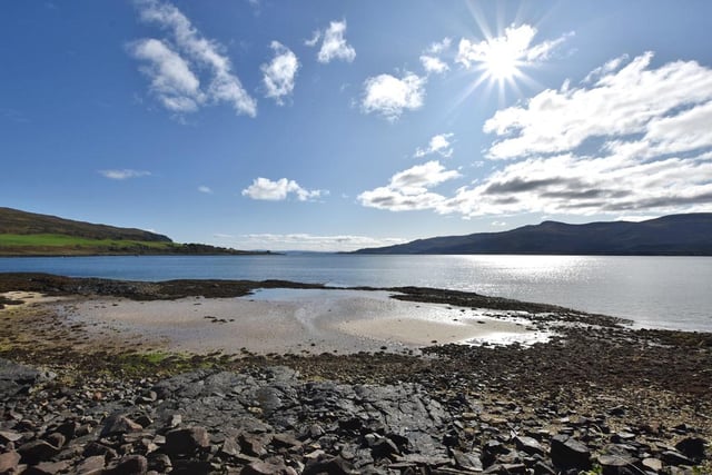 Lochaline hotel boasts stunning views across the sea to the Isle of Mull, which is accessible by ferry from the village
