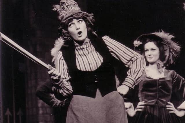 Dorothy Vernon and Veronica Lang in the first Stirrings revival, May 1968, Sheffield Playhouse.
