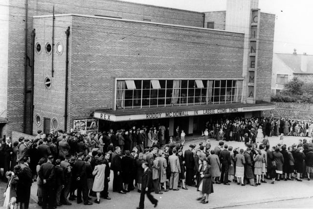 Rex Cinema, Mansfield Road, circa 1943