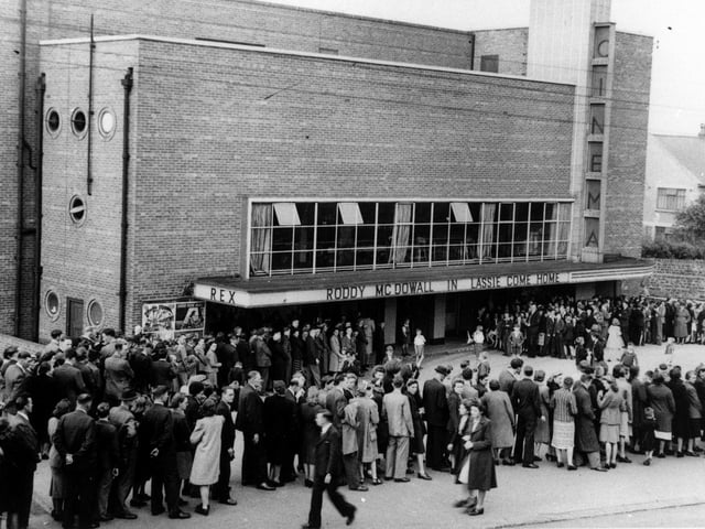 Rex Cinema, Mansfield Road, circa 1943