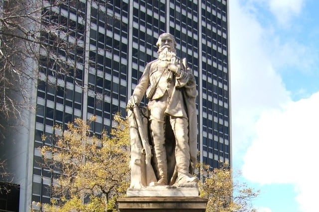 Dysart explorer and pioneer John McDougall Stuart is remembered for leading the first successful expedition to traverse the Australian mainland from south to north and return, through the centre of the continent.