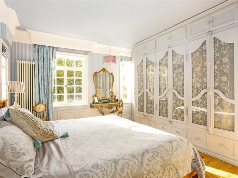 The master bedroom is on the first-floor.