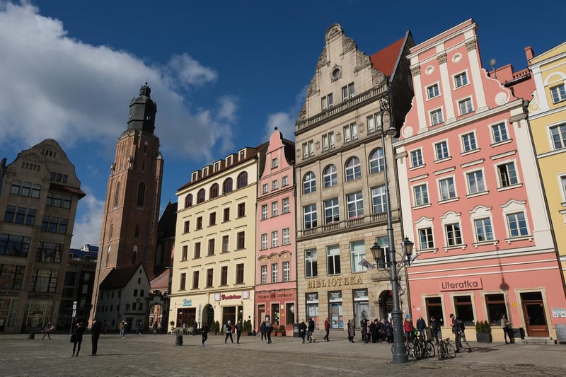 Direct flights from Glasgow to Wroclaw begin at £38 return from 28-31 May. The Polish city has a number of magnificent buildings with the market square being at the very heart of it all. 