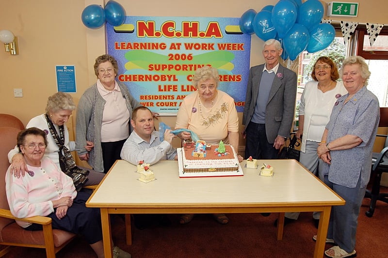 Residents at Mayflower Court in Shirebrook were preparing for a Christmas Party in July.
The party, was for children from Chernobyl when they visited the area for their summer holidays.
This was the 20th year of the visits.