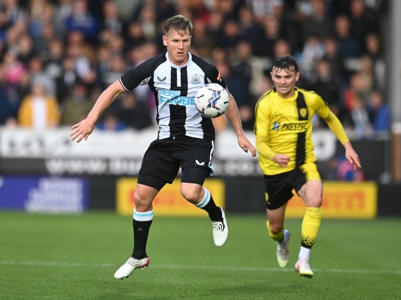 Ritchie got up and down the left brilliantly in the first-half but as West Ham pushed forward, his lack of pace was exposed.