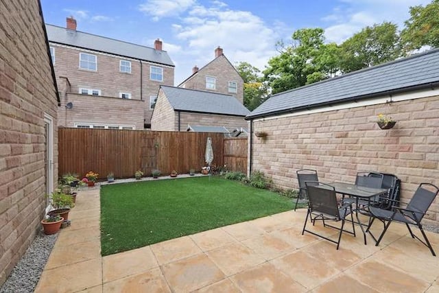 Due to the garden being west facing, Purplebricks have said it is "bathed in sun" during the summer.