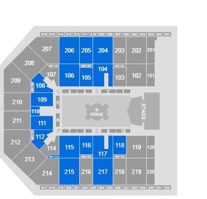 This is the seating plan for the Strictly Come Dancing 2022 tour at Utilita Arena Sheffield.