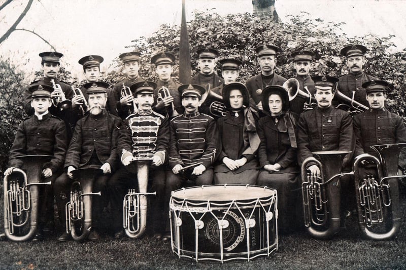 The Salvation Army brass band, Corps No 5. Ref no: p01491