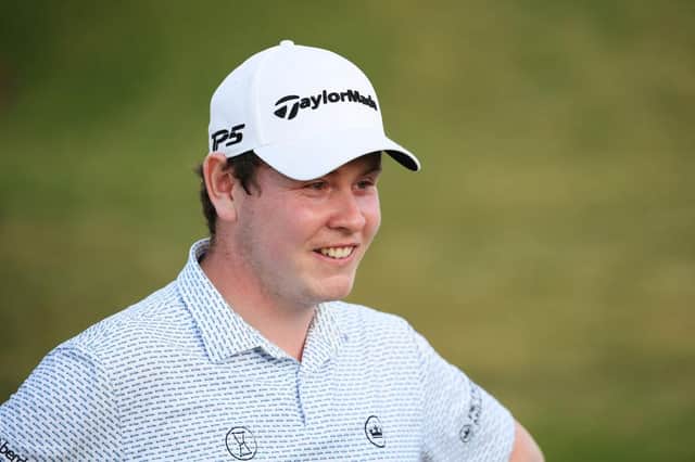 Bob MacIntyre had lots to smile about in 2020, notably his breakthrough European Tour win in the Cyprus Showdown at Aphrodite Hills Resort in Paphos. Picture: Ross Kinnaird/Getty Images