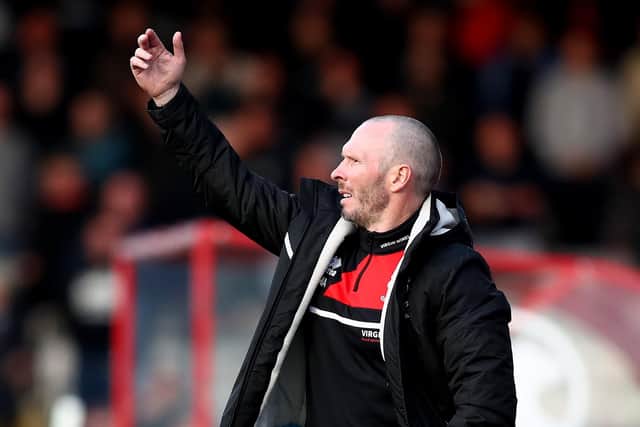 Former Lincoln City manager Michael Appleton has taken over as boss of Blackpool. (Photo by George Wood/Getty Images)