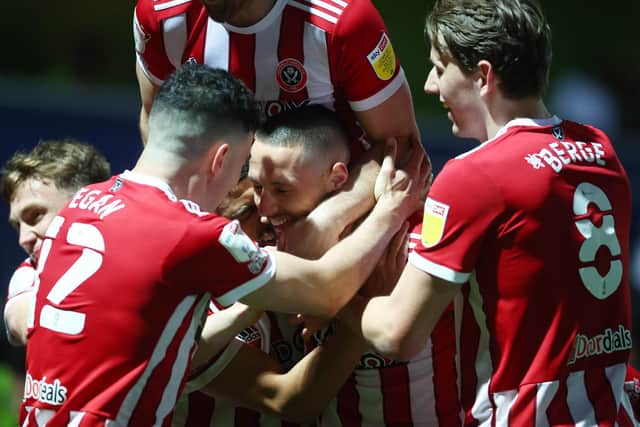 Sheffield United are sixth in the table entering the final round of games: David Klein / Sportimage