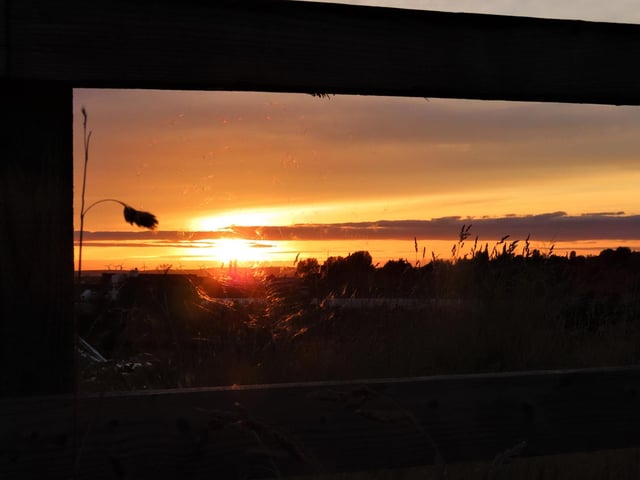 A different view - taken at the back of the Beacon of Light, looking up the river.