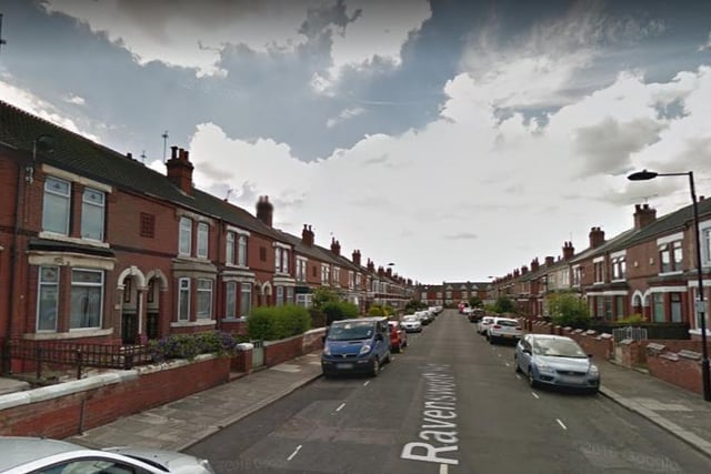There were 11 more cases of violence and sexual offences near Ravensworth Road in May 2020.