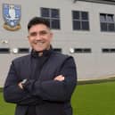 NEW HOME: Xisco Munoz at Sheffield Wednesday's Middlewood Road training ground