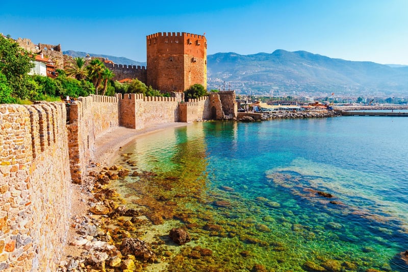 While temperatures can sometimes fluctuate in the historic Turkish city of Antalya, the city sees highs of up to 27°C on the Mediterranean coast. 

The less swelteringly hot autumn months in southern Turkey make the October half-term in Edinburgh a great time to visit. 

(Image credit: Getty Images/Canva Pro)