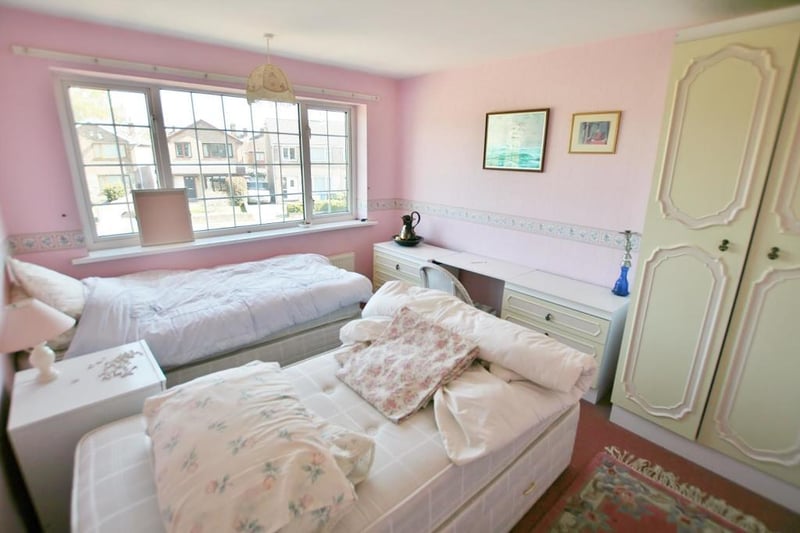 There are two good-sized double bedrooms, on top of the master bedroom.