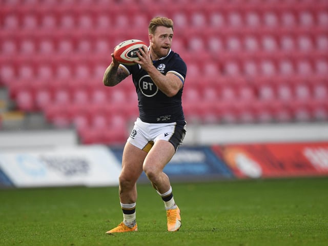The full-back drove Scotland on and produced a real captain’s innings with some last-ditch tackling. 7
