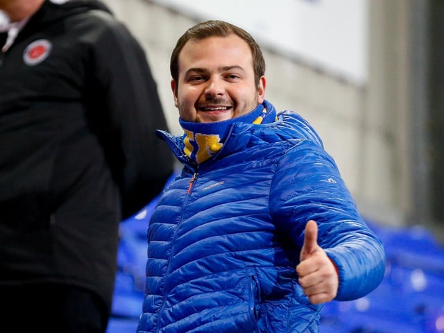 Mansfield Town fans who watched the 3-2 defeat at Tranmere.