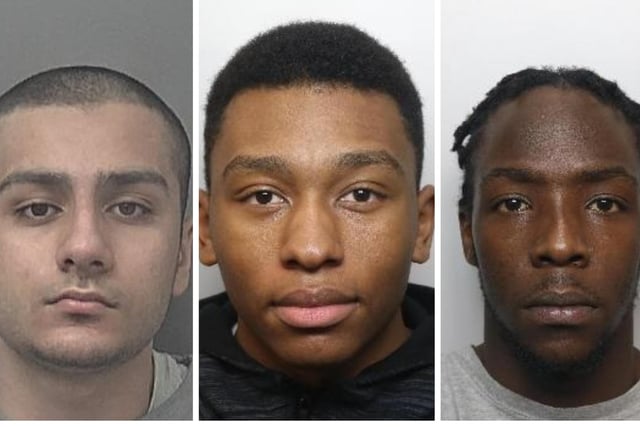 In June 2022, Jabari Fanty, Aaron Yanbak and Ricardo Nkanyezi were found guilty by a jury of murdering 20-year-old Ramey Salem at a flat on Grimesthorpe Road South, Burngreave, Sheffield, on November 16, 2020, following a trial at Sheffield Crown Court. 
A pathologist found Mr Salem had sustained multiple gun-shot wounds to the heart, lungs and liver and the injury to his heart would have been sufficient to cause death.
All three men were jailed for life, with Fanty and Yanbank ordered to serve a minimum of 35 years, while Nkanyezi was sentenced to custody for life with a minimum term of 32 years of detention. 
Left to right: Yanbank; Fanty and Nkanyezi