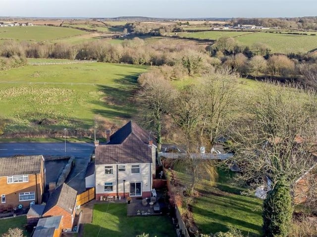 Another drone image - and one that encapsulates perfectly the spectacular countryside views of rural Sutton.