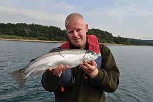 If your dad is a keen angler, he might just hook supper as Shane Calton did at Carsington Water where he landed a rainbow trout.