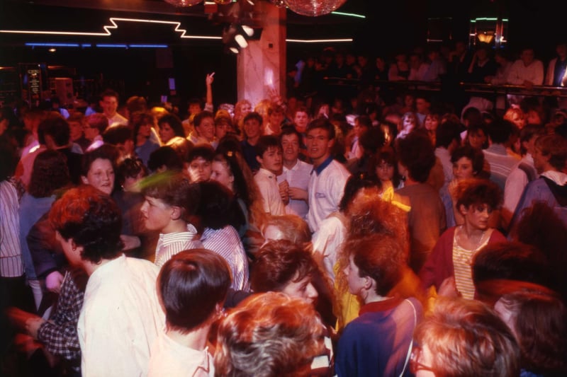 Bentley's disco in December 1986. See if you can spot a familiar face.