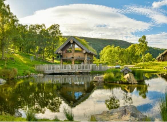 These Highland cabins could be the ultimate in eco-friendly rustic luxury.