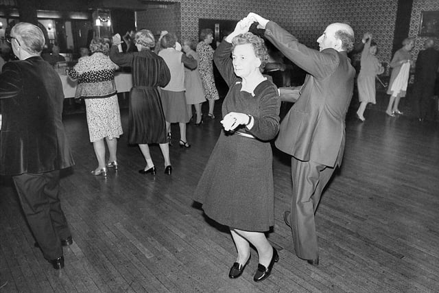 Pensioners enjoy a spin around the dance floor at the Sunderland Age Concern Olde Tyme Dance and tombola at the Continental Hotel. It was also a Christmas favourite with Jean Rogers who had some 'fantastic' times there.