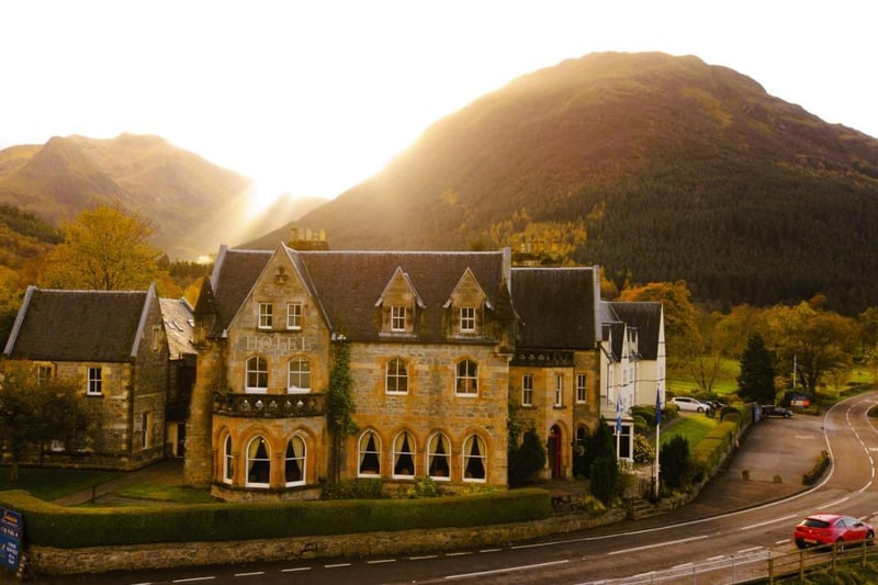 Locations don't come much more stunning than this - the Ballachulish is a baronial Highland hotel set between the mighty Glencoe Mountains on the banks of a sparkling loch. The famous hotel comes with a suitably luxurious price tag though - a two night break for two will cost £496 with breakfast.