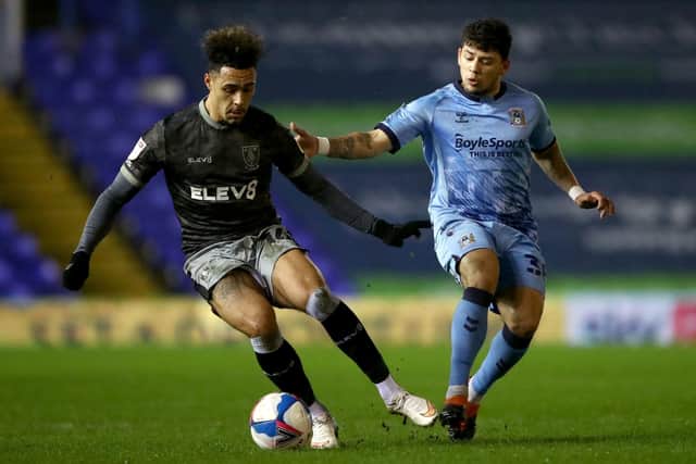 Sheffield Wednesday's January window signing Andre Green missed last night's win over Wycombe Wanderers through injury. Photo: Tim Goode/PA Wire.