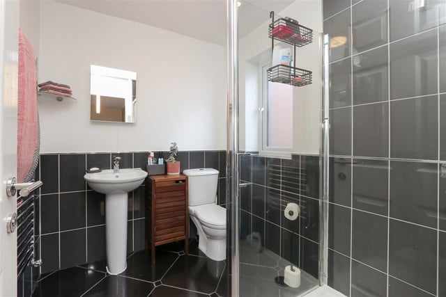 This en-suite is connected to the Master Bedroom.